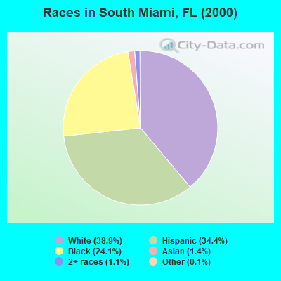 Races in South Miami, FL (2000)