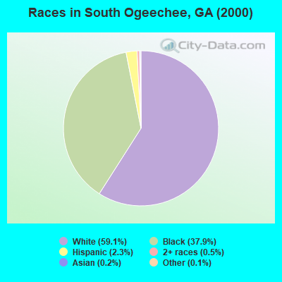 Races in South Ogeechee, GA (2000)
