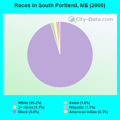 Races in South Portland, ME (2000)