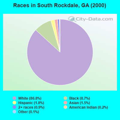 Races in South Rockdale, GA (2000)