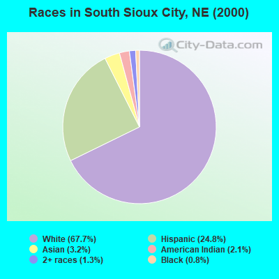 Races in South Sioux City, NE (2000)