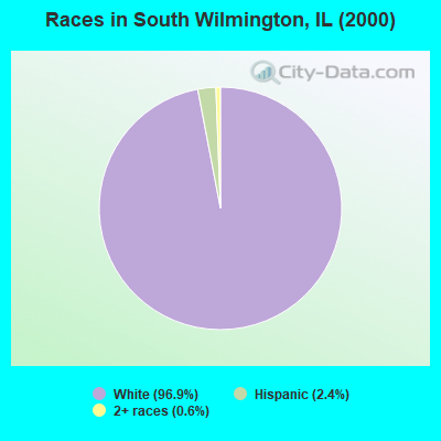 Races in South Wilmington, IL (2000)