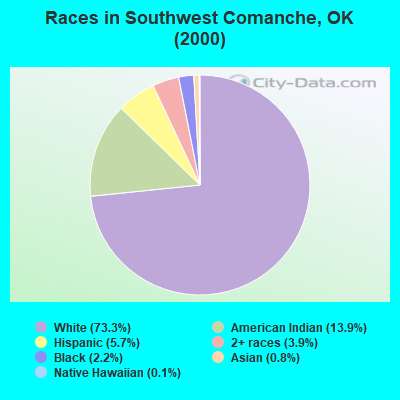 Races in Southwest Comanche, OK (2000)