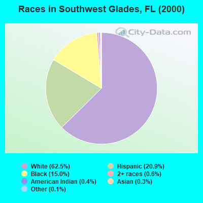 Races in Southwest Glades, FL (2000)