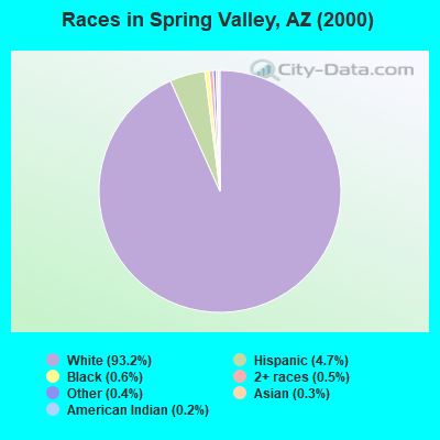 Races in Spring Valley, AZ (2000)