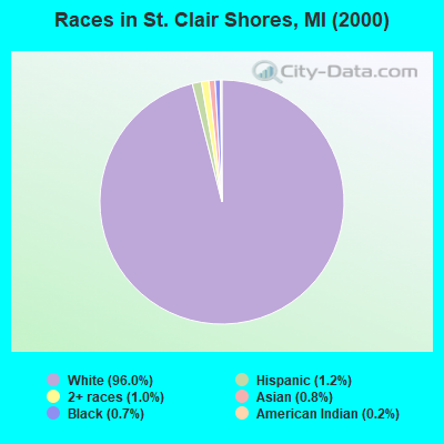 Races in St. Clair Shores, MI (2000)
