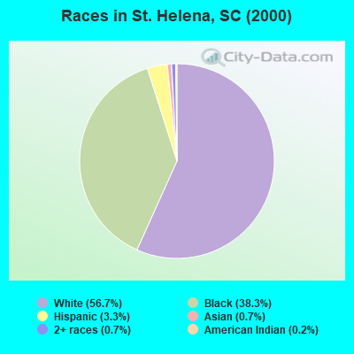 Races in St. Helena, SC (2000)