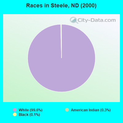 Races in Steele, ND (2000)