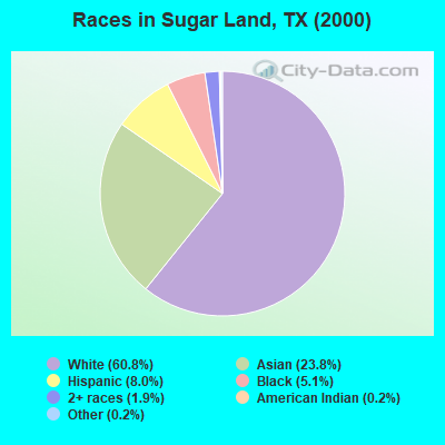 Races in Sugar Land, TX (2000)