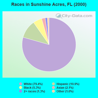 Races in Sunshine Acres, FL (2000)