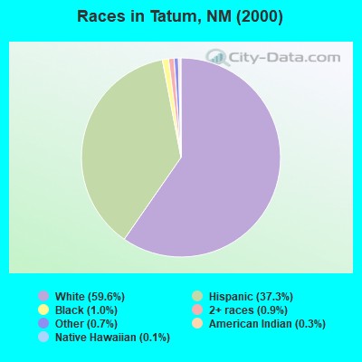Races in Tatum, NM (2000)