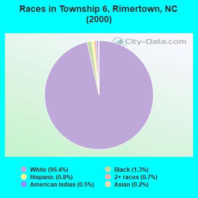 Races in Township 6, Rimertown, NC (2000)