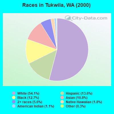 Races in Tukwila, WA (2000)