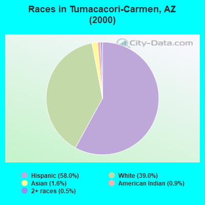 Races in Tumacacori-Carmen, AZ (2000)