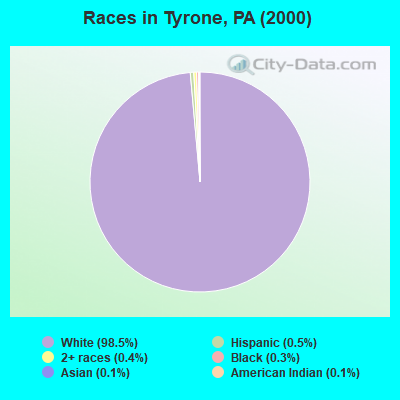 Races in Tyrone, PA (2000)