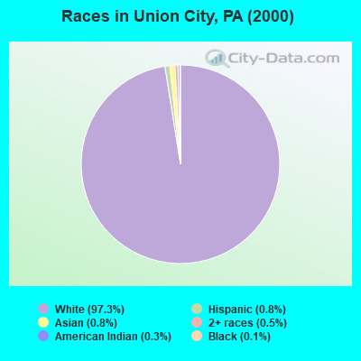 Races in Union City, PA (2000)