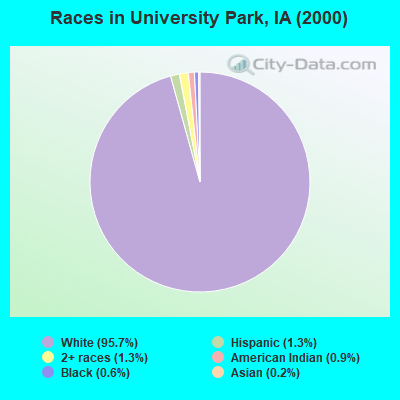 Races in University Park, IA (2000)