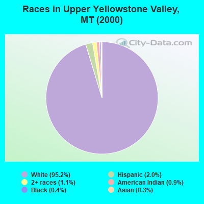 Races in Upper Yellowstone Valley, MT (2000)
