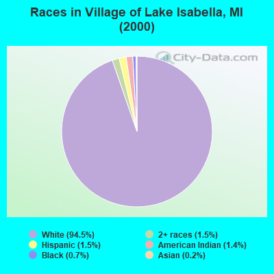 Races in Village of Lake Isabella, MI (2000)
