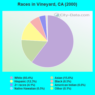 Races in Vineyard, CA (2000)
