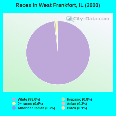 Races in West Frankfort, IL (2000)