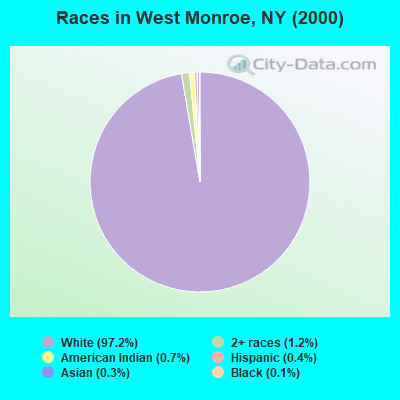 Races in West Monroe, NY (2000)