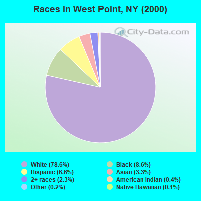 Races in West Point, NY (2000)