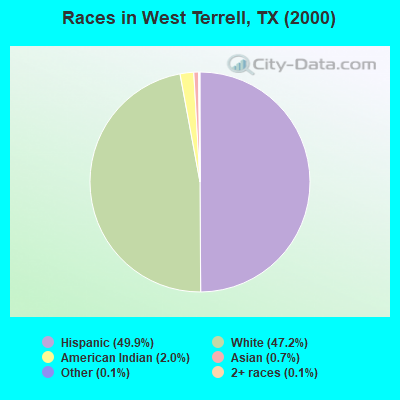 Races in West Terrell, TX (2000)