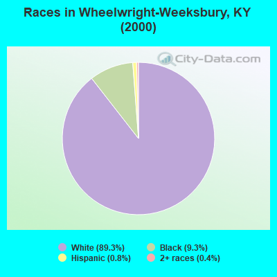 Races in Wheelwright-Weeksbury, KY (2000)