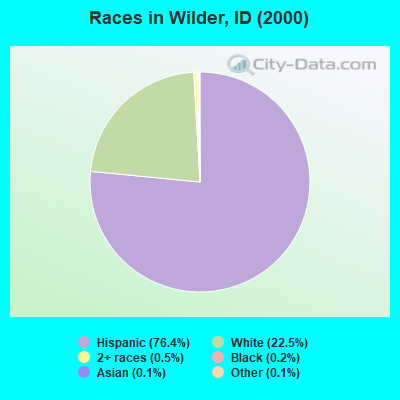 Races in Wilder, ID (2000)