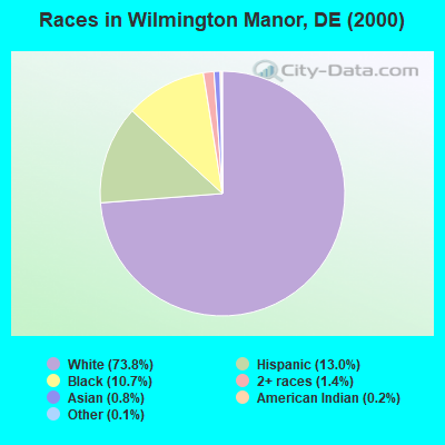 Races in Wilmington Manor, DE (2000)