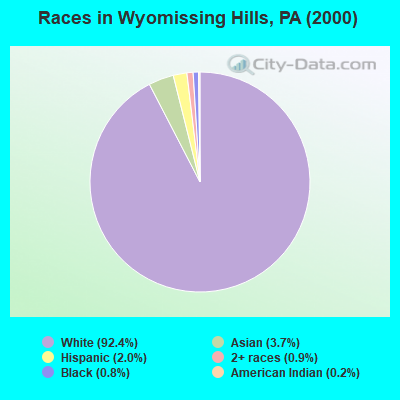 Races in Wyomissing Hills, PA (2000)