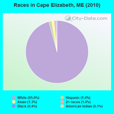 Races in Cape Elizabeth, ME (2010)