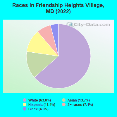 Races in Friendship Heights Village, MD (2022)