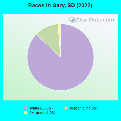 Races in Gary, SD (2021)