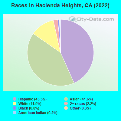 Races in Hacienda Heights, CA (2021)