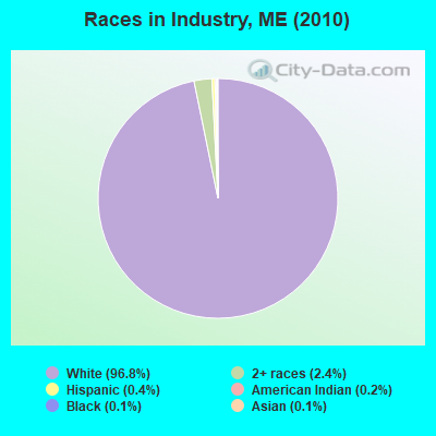 Races in Industry, ME (2010)