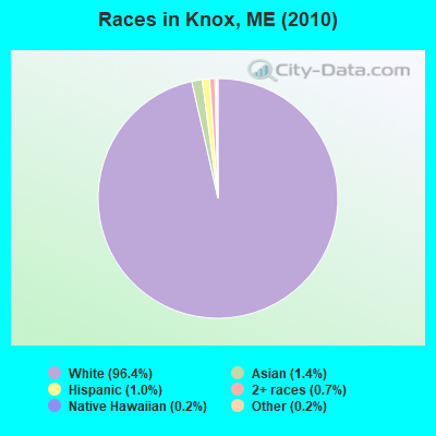 Races in Knox, ME (2010)