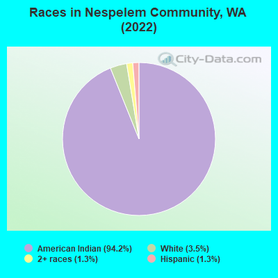Races in Nespelem Community, WA (2022)