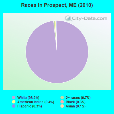 Races in Prospect, ME (2010)