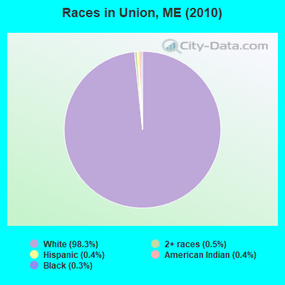 Races in Union, ME (2010)