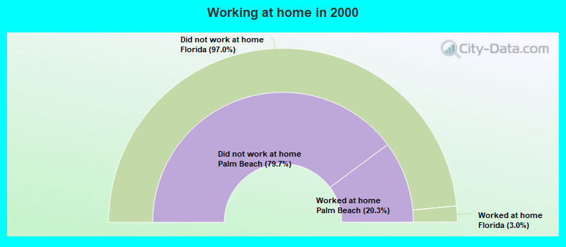 Working at home in 2000