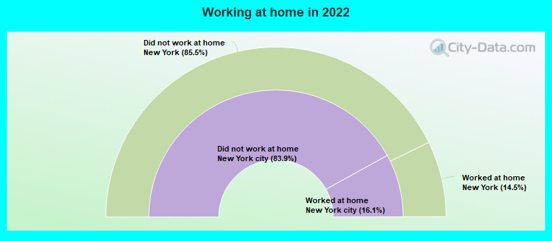 Working at home in 2021
