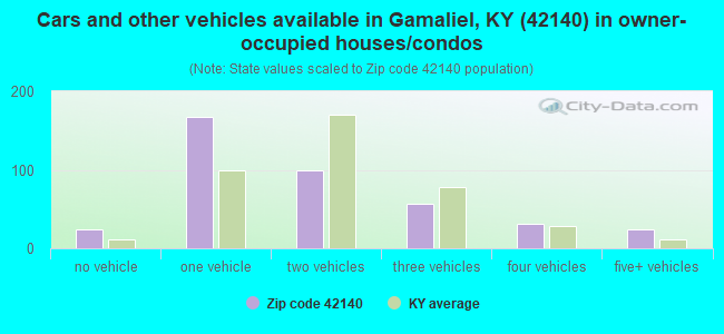Cars and other vehicles available in Gamaliel, KY (42140) in owner-occupied houses/condos