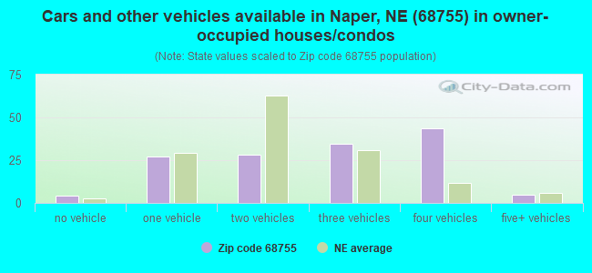 Cars and other vehicles available in Naper, NE (68755) in owner-occupied houses/condos