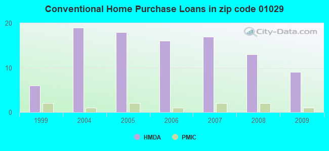 Conventional Home Purchase Loans in zip code 01029