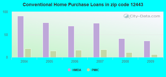 Conventional Home Purchase Loans in zip code 12443