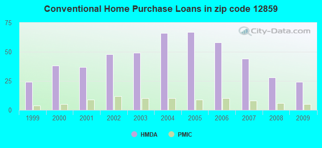 Conventional Home Purchase Loans in zip code 12859