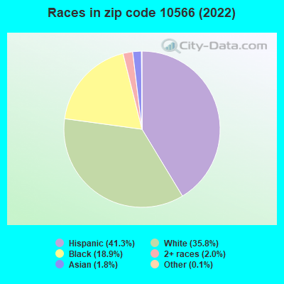 Races in zip code 10566 (2019)