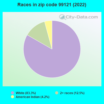 Races in zip code 99121 (2022)